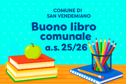 Buono Libri comunale a.s. 2025/2026