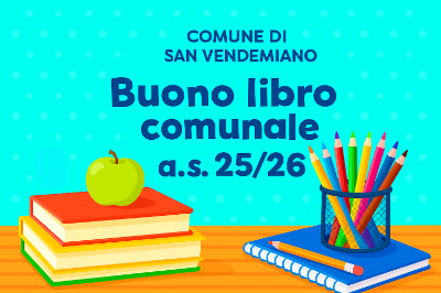 Copertina Buono Libro comunale a.s. 2025/2026