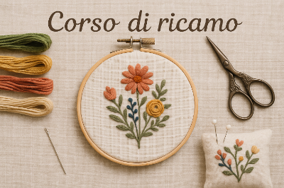 Copertina corso di ricamo