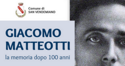23 novembre 2024 Giacomo Matteotti, la memoria dopo 100 anni