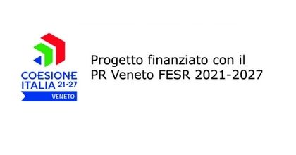 Banner Progetto finanziato con il PR Veneto FESR 2021-2027